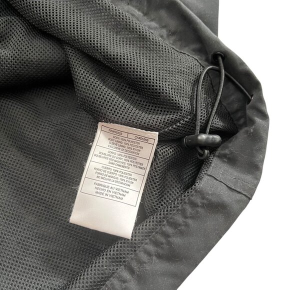 Vintage Y2K Nike Mens Track Jacket Windbreaker Black XL Sporty Streetwear Soccer - Picture 5 of 9